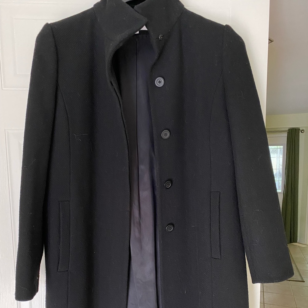 JFW Elegant Black Dress-coat.
